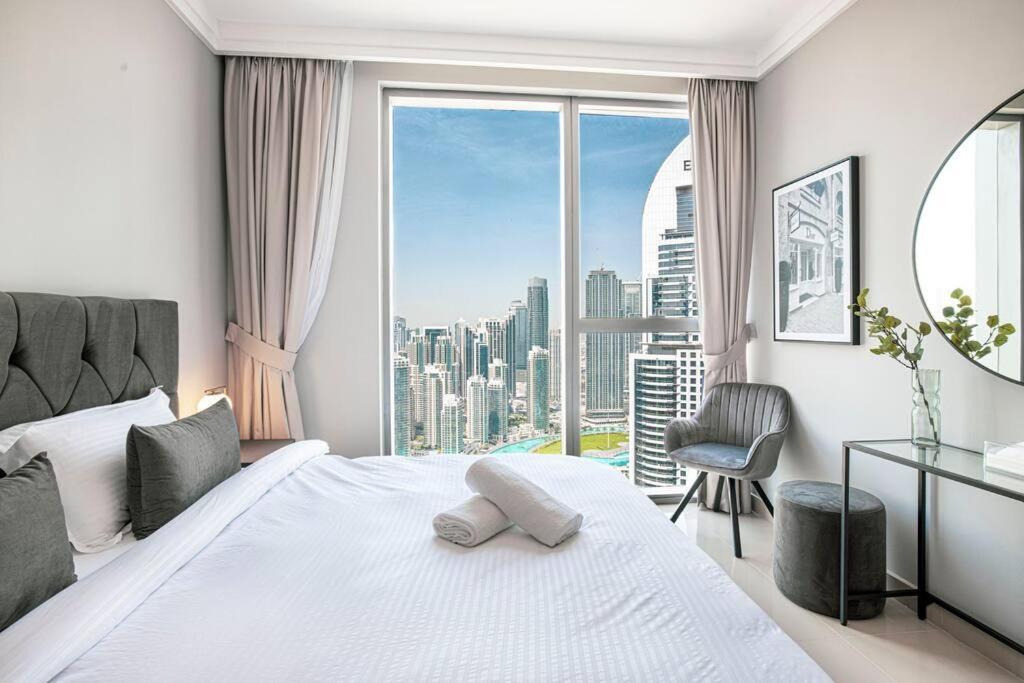 Magnificent Brand New Lux 3Br Burj & Fountain View Apartment Dubai Exterior photo
